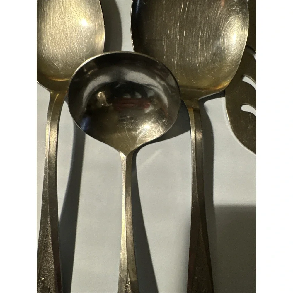 Nasco‎ VASSAR Stainless Steel Flatware Japan 5 Serving Pieces